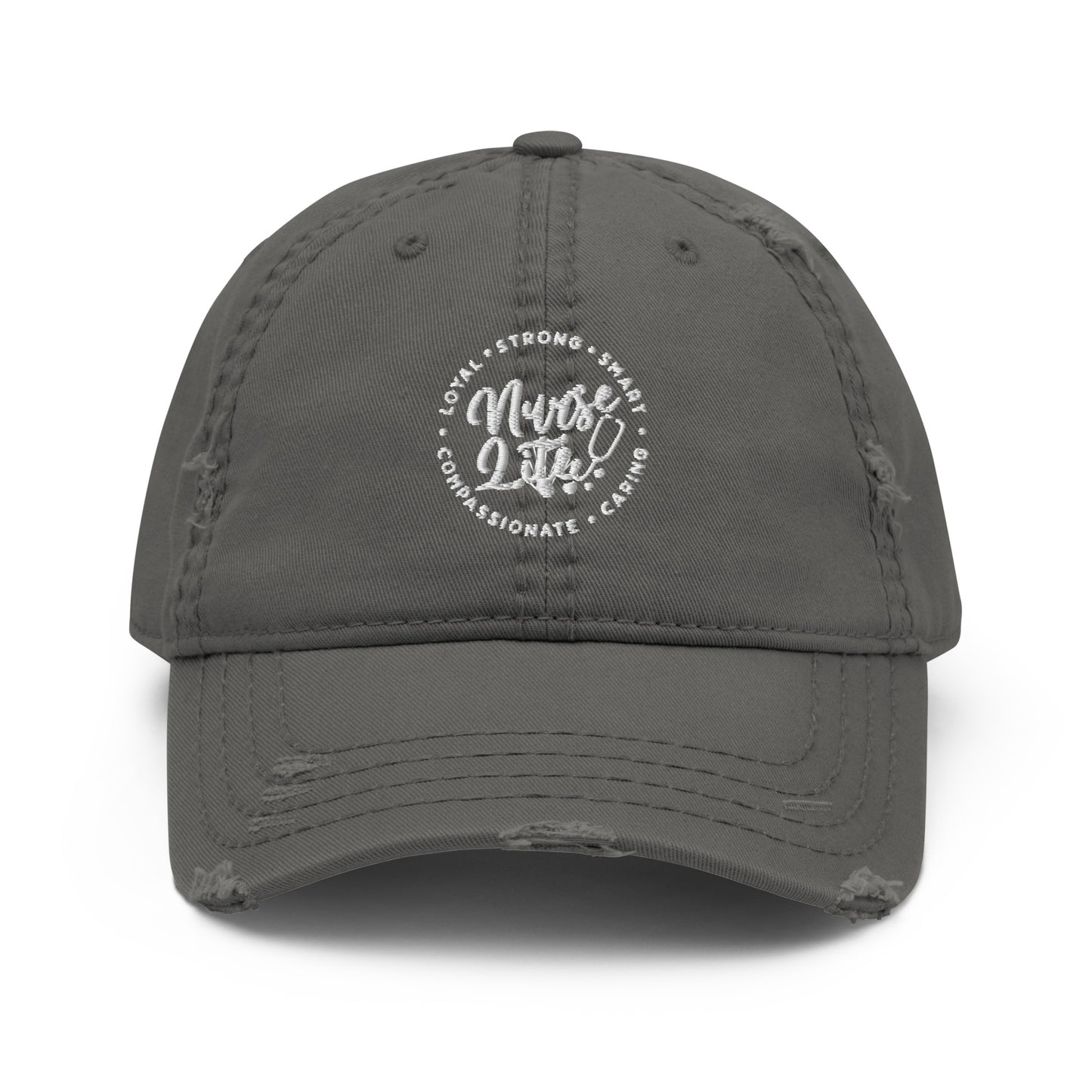 Nurse Life Distressed  Hat