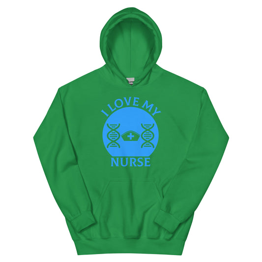 I Love My Nurse Unisex Hoodie