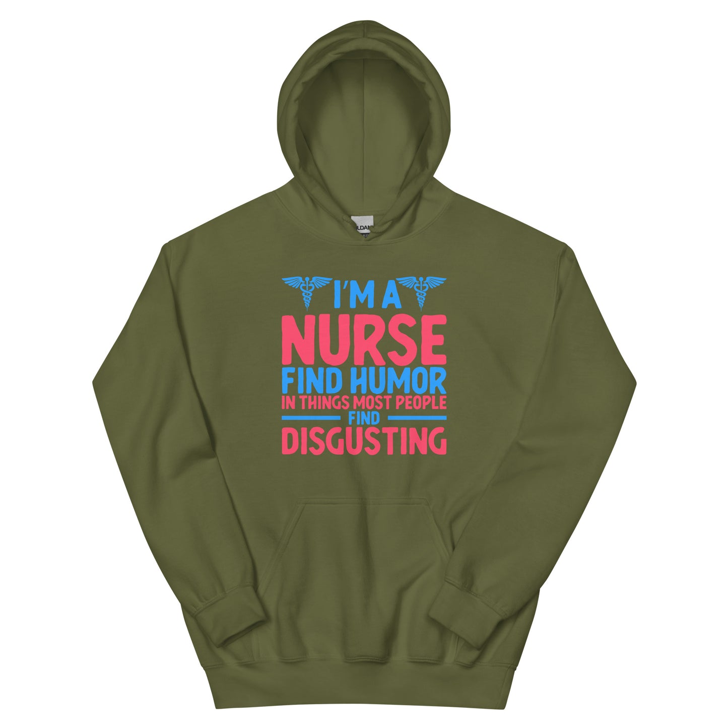 I'm A Nurse Find Humor In Unisex Hoodie