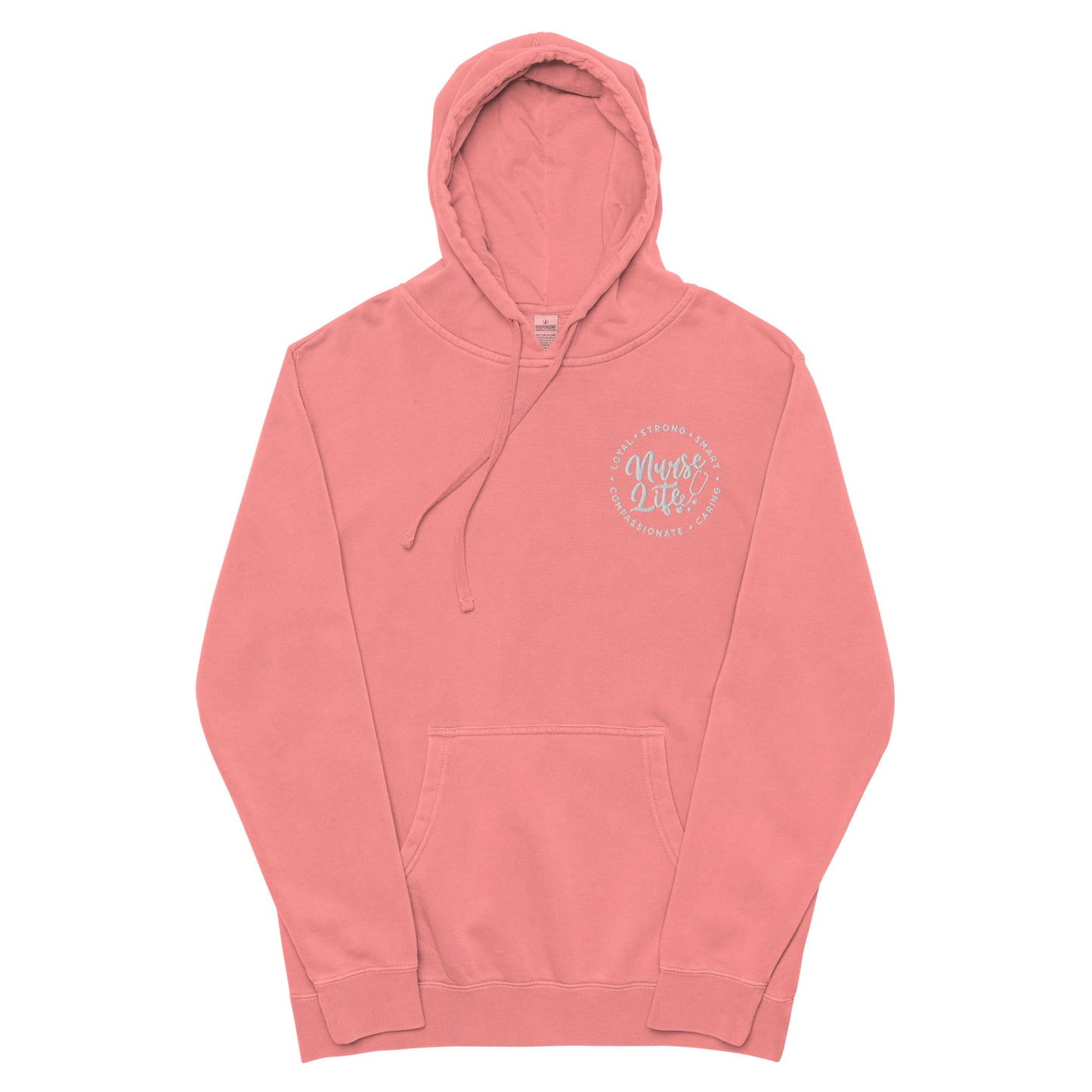 Nurse Life Unisex pigment dyed hoodie