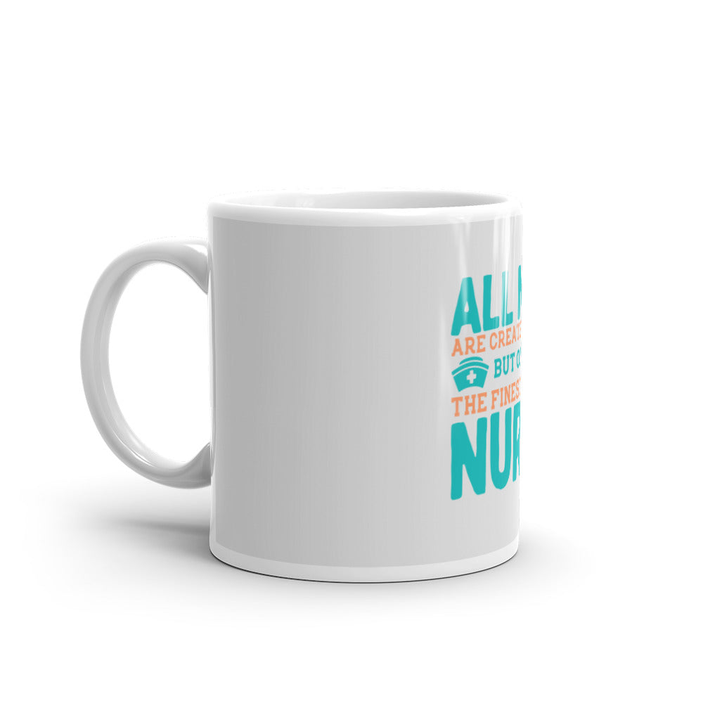 All Men Are Created Equal White Glossy Mug